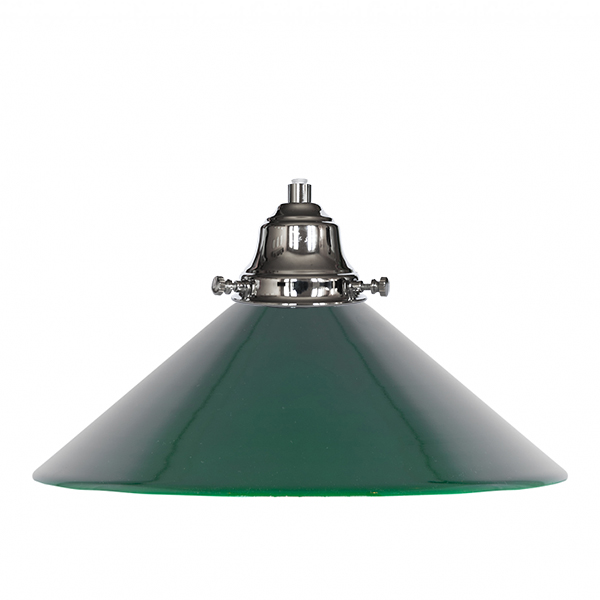 Grøn 25 nikkel klokke glasholder
