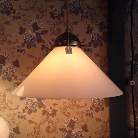 Skomagerlampe – hvid